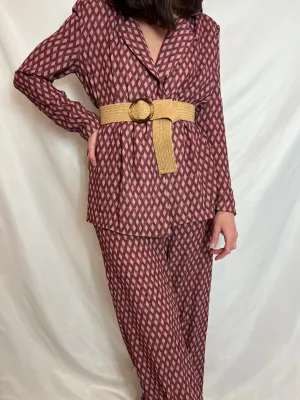 ATREZATÜRE. blazer rombos