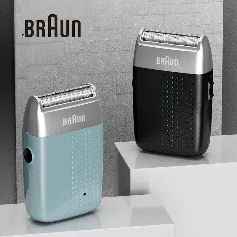 Barbeador Elétrico Profissional Masculino - Aparador Recarregável de Barba e Cabelo