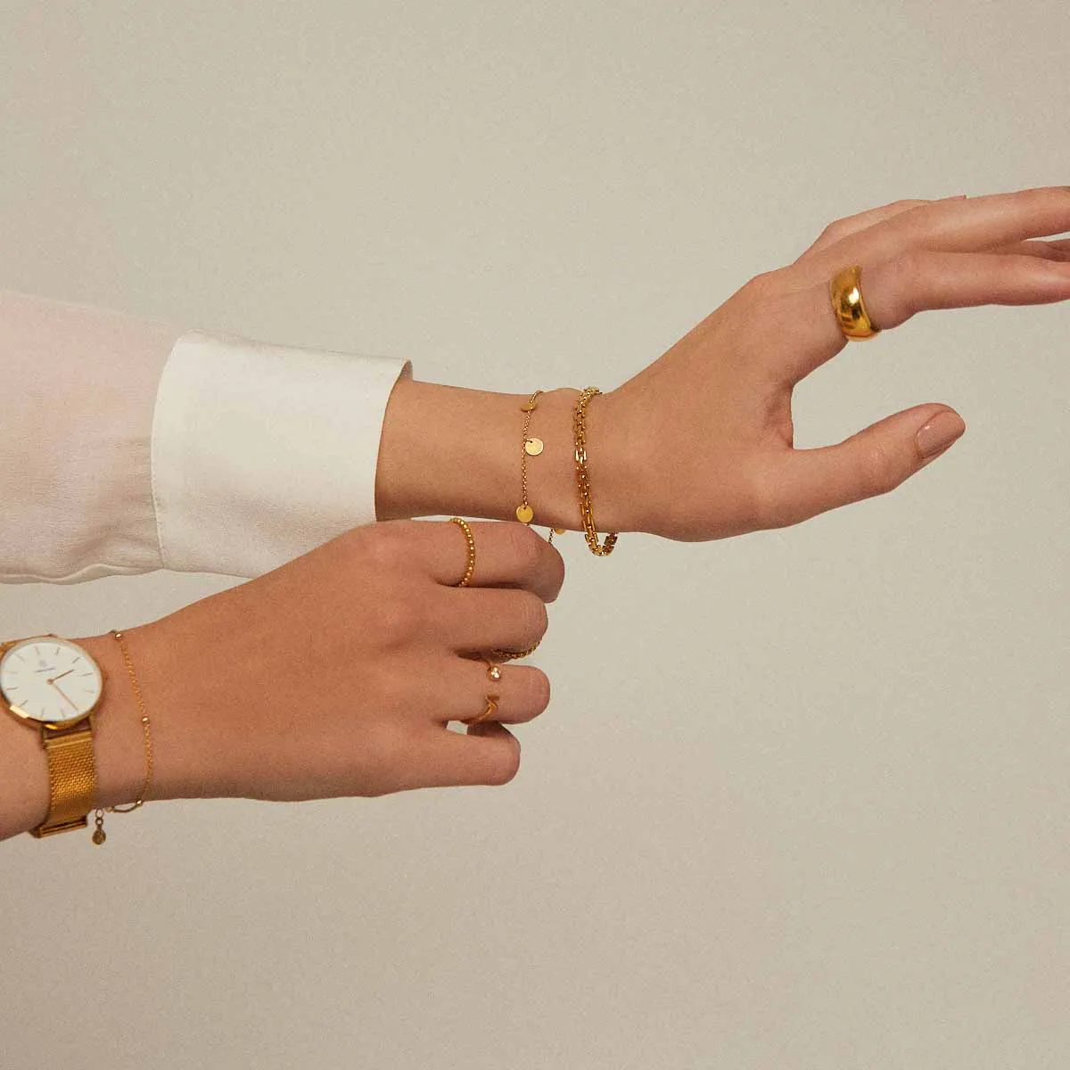 Boa Gold Bracelet