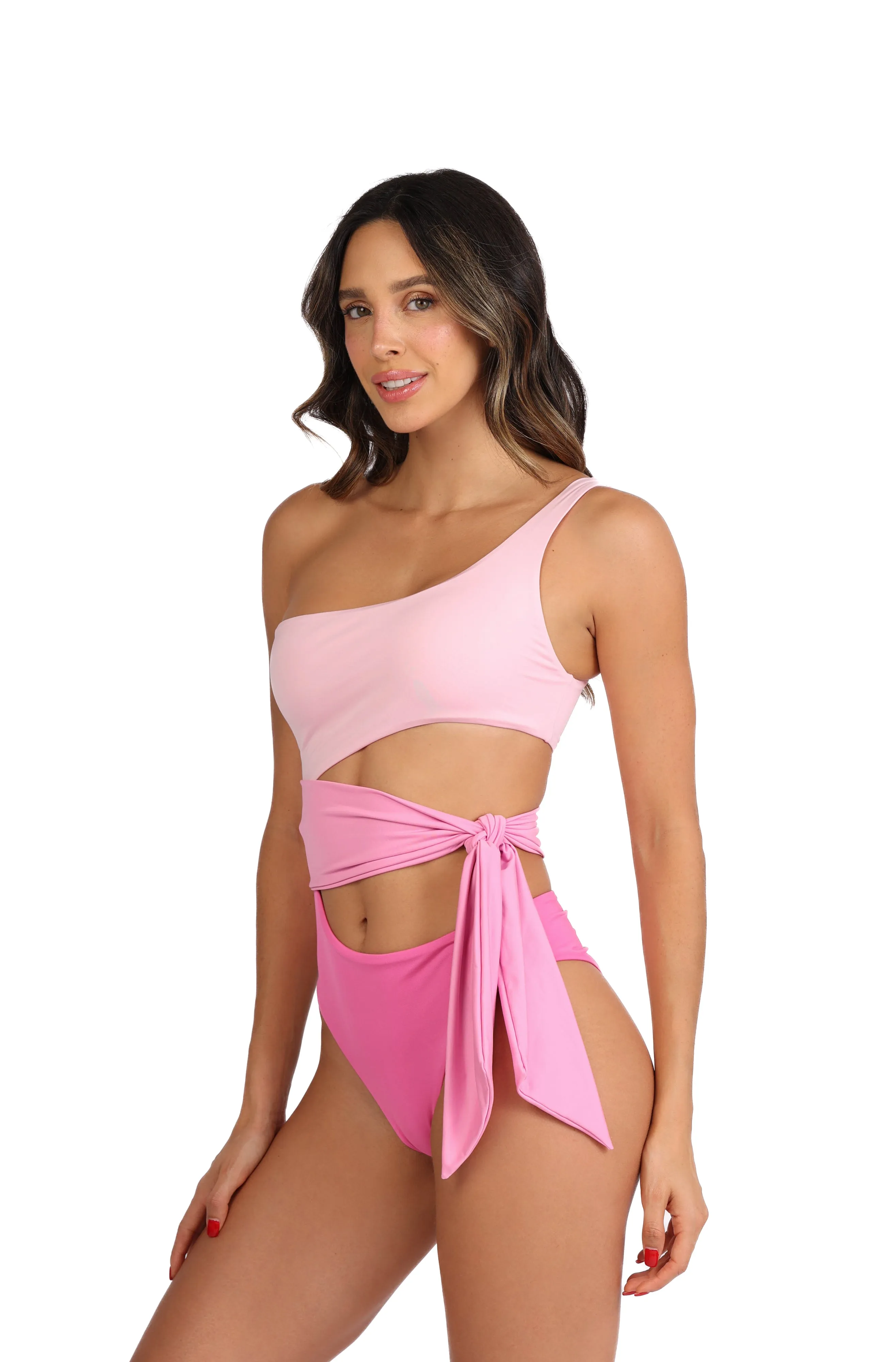 BUBBLEGUM PINK ONE PIECE