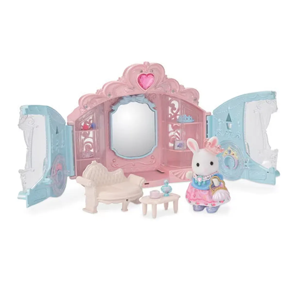 Casa Miniatura Sylvanian Families Vestdor Con Estilo Brillo