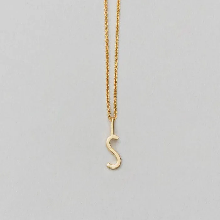 Charm lettera oro