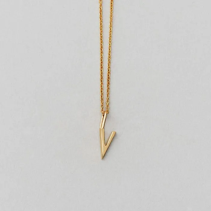 Charm lettera oro