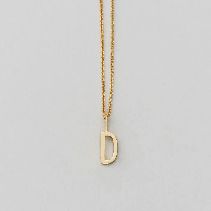 Charm lettera oro