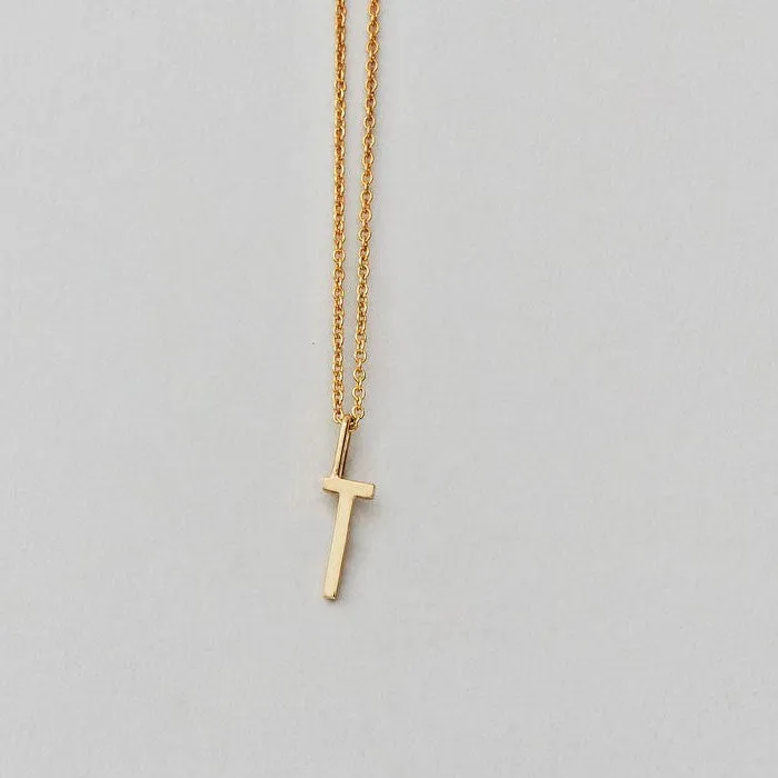 Charm lettera oro