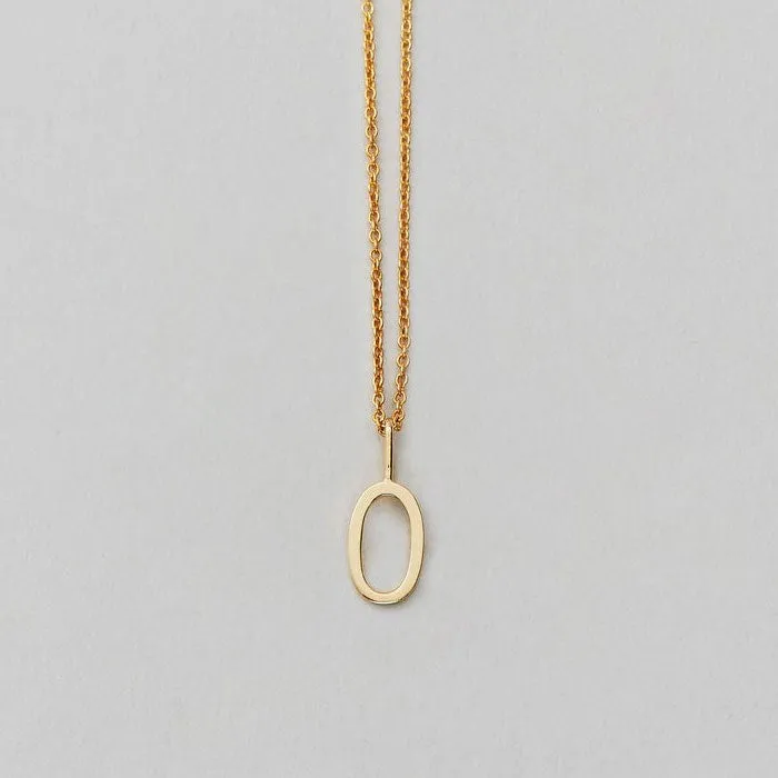 Charm lettera oro