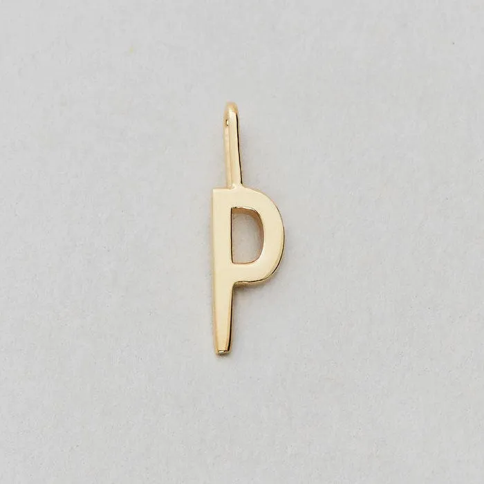 Charm lettera oro