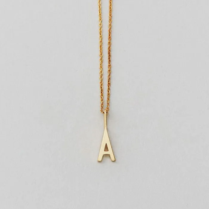 Charm lettera oro