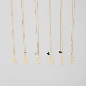 Charm lettera oro