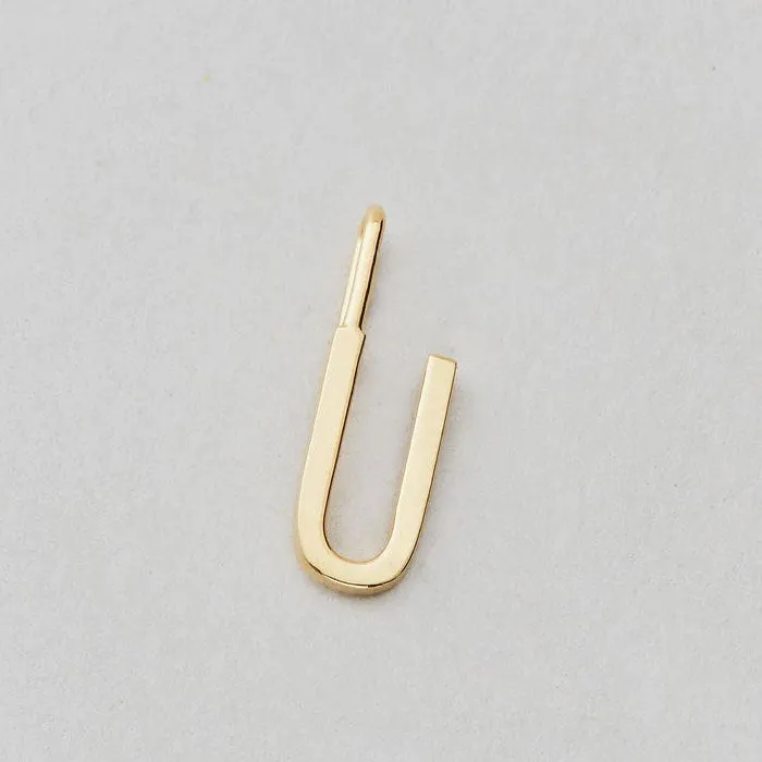 Charm lettera oro
