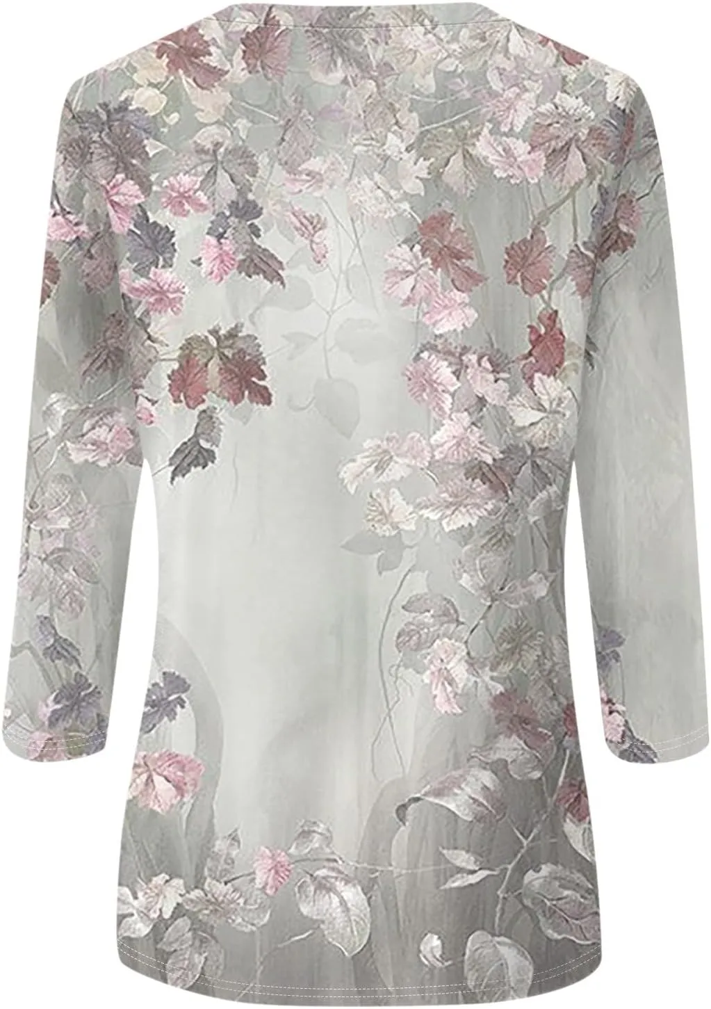 ChicCrate Womens Tops 3/4 Sleeve T-Shirts Crew Neck Loose Casual Tunic Blouses Fashion 2025 Shirts Graphic Tees