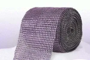 Diamante Mesh Ribbon