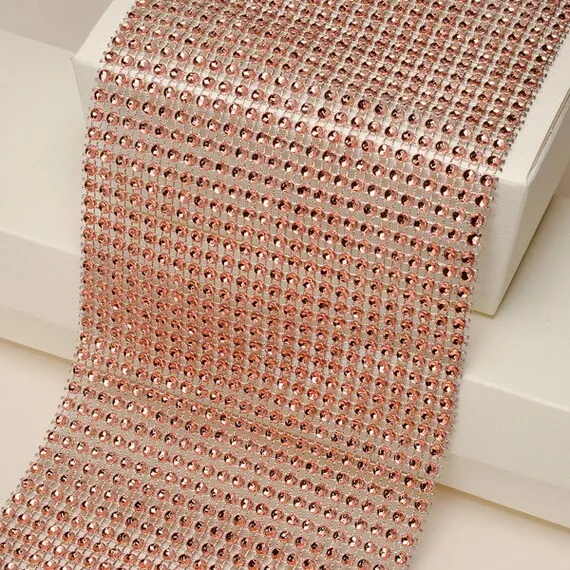 Diamante Mesh Ribbon