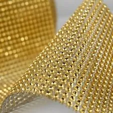 Diamante Mesh Ribbon