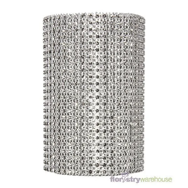 Diamante Mesh Ribbon