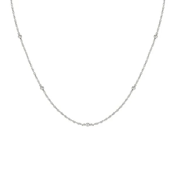 Dots Silver Necklace