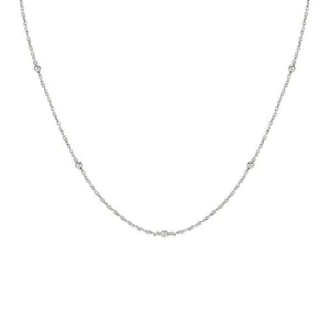 Dots Silver Necklace