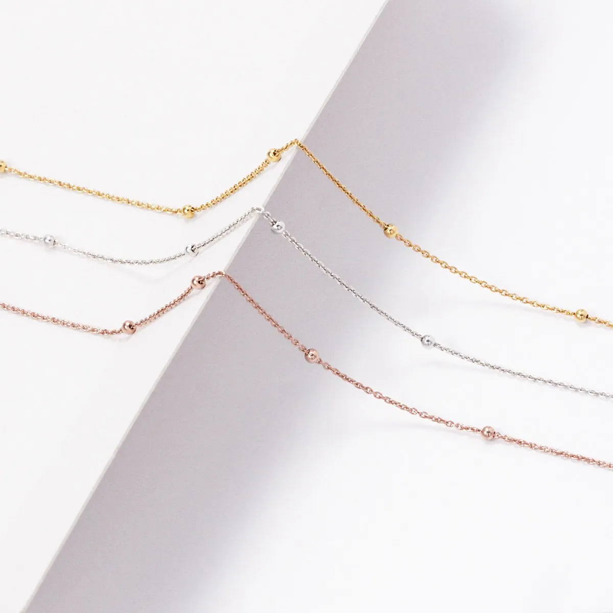 Dots Silver Necklace