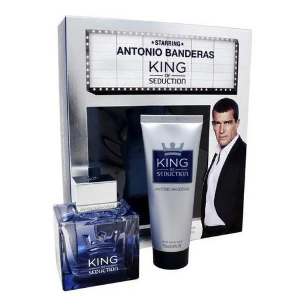 ESTUCHE KING OF SEDUCTION STARRING 100ML EDT   A/S 75 ml