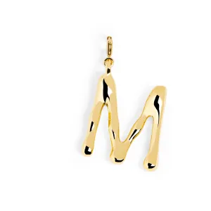 Gold Charm Letter XL