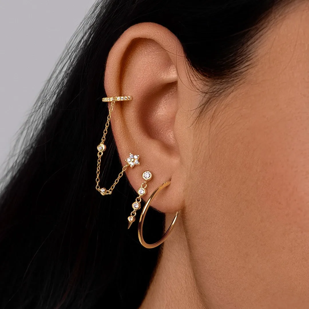 Ivy Gold Single Earring