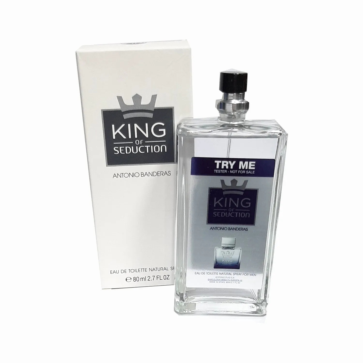 King Of Seduction Tester Edt 80ml Hombre