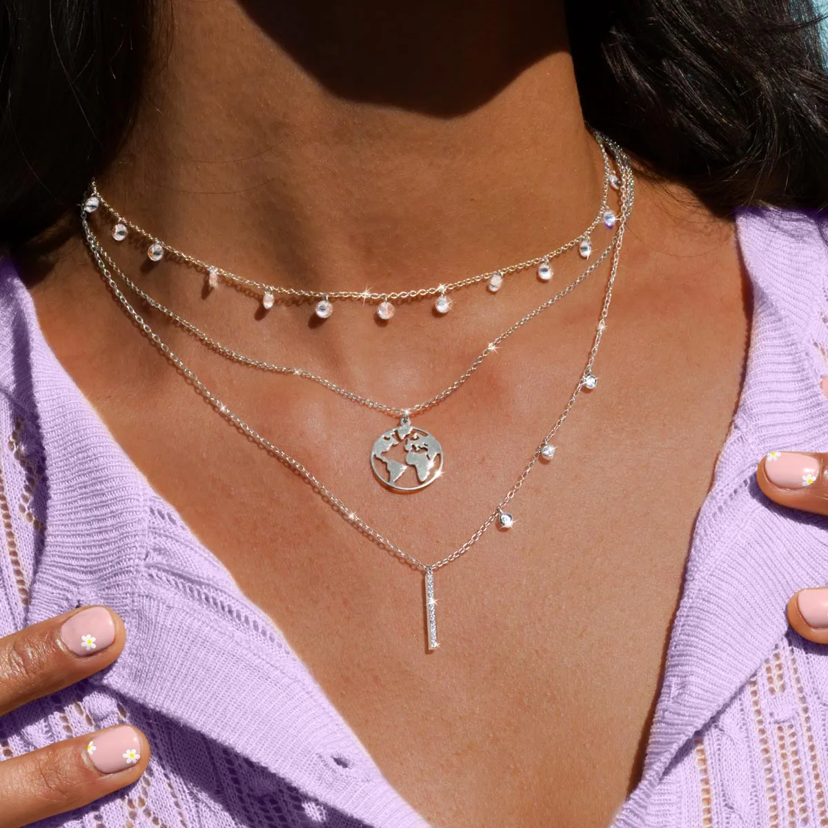 Mya Silver Necklace