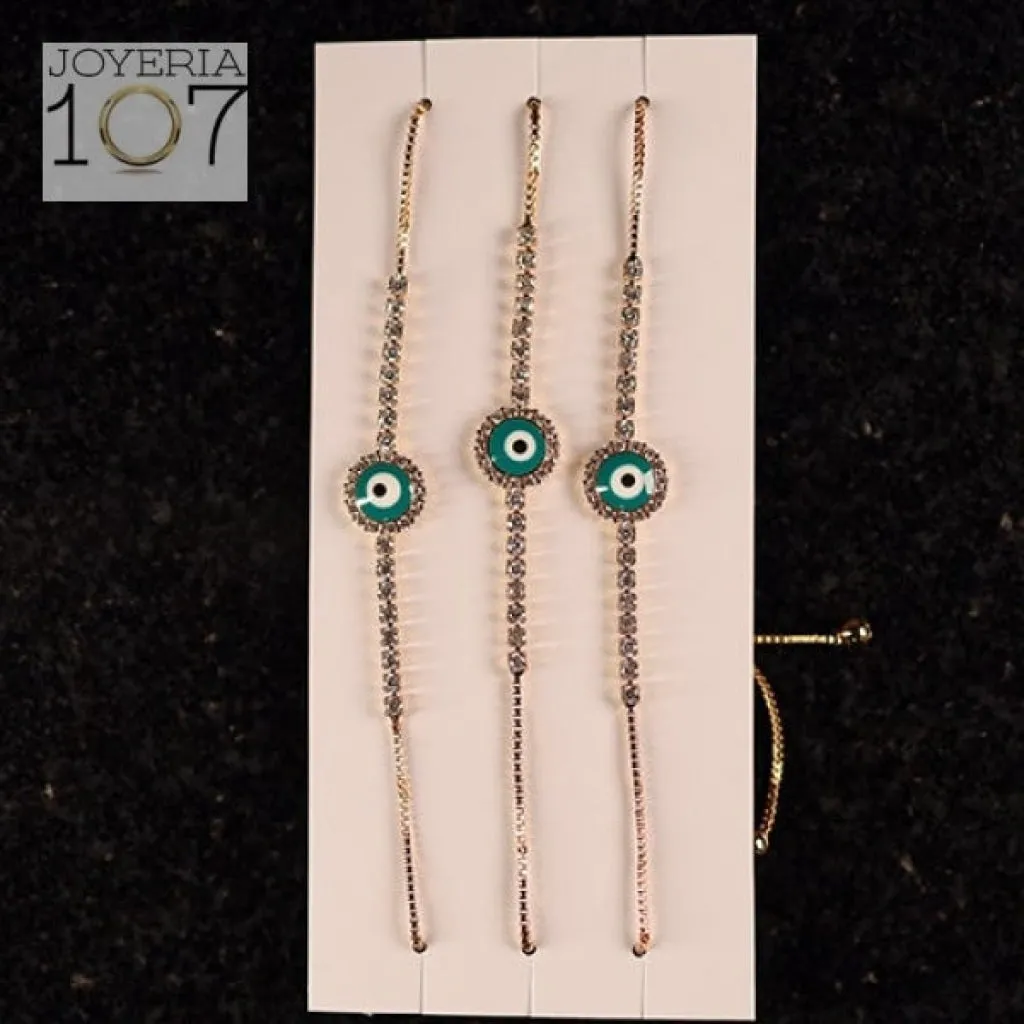 Oro Laminado Bracelet (Pack of 3 pcs) [B07-8C]