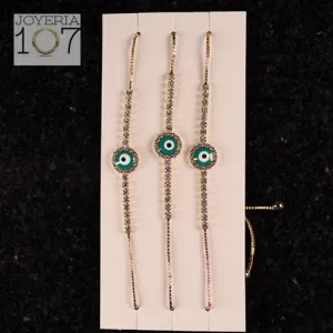 Oro Laminado Bracelet (Pack of 3 pcs) [B07-8C]