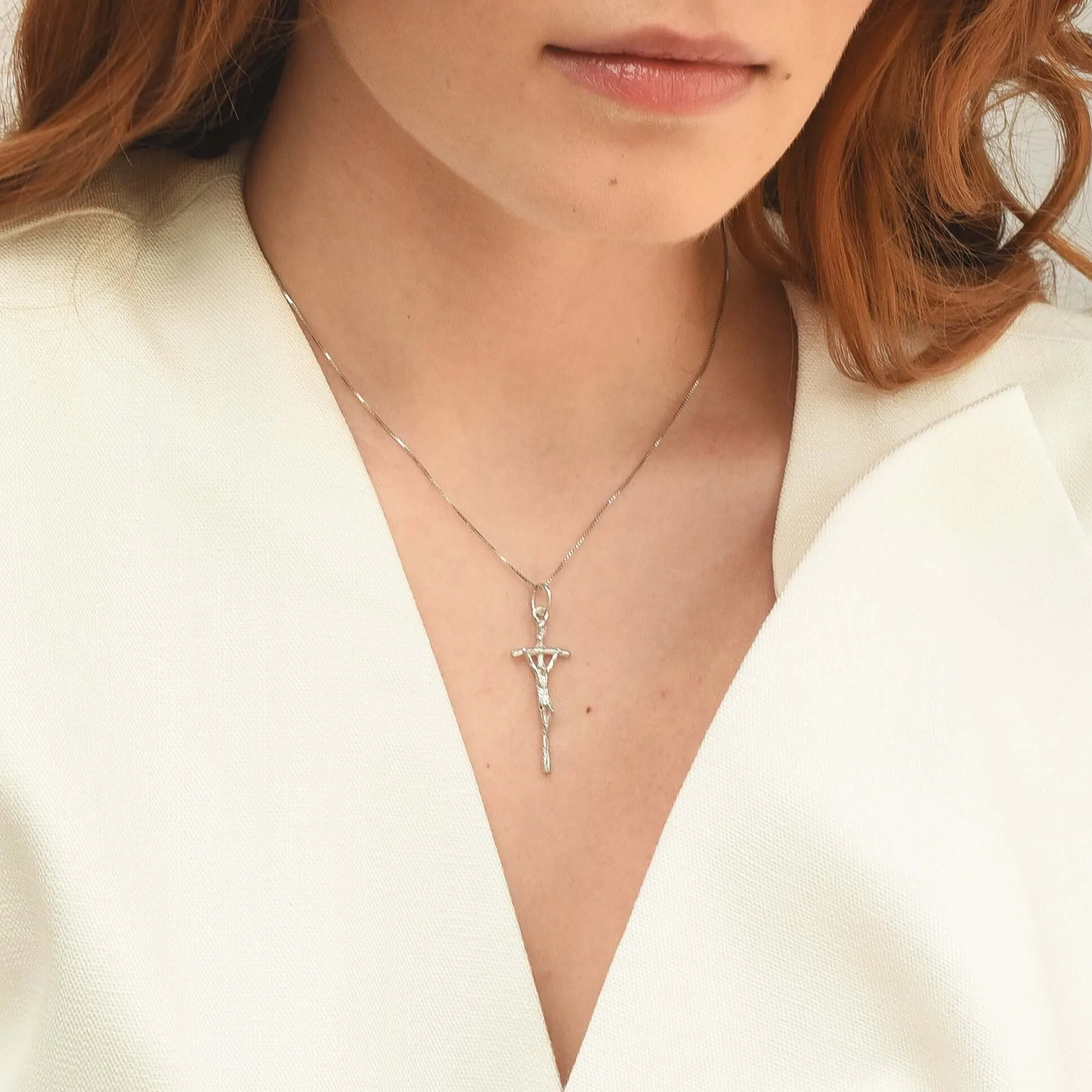 PASTORAL - CRUCIFIX PENDANT - SILVER