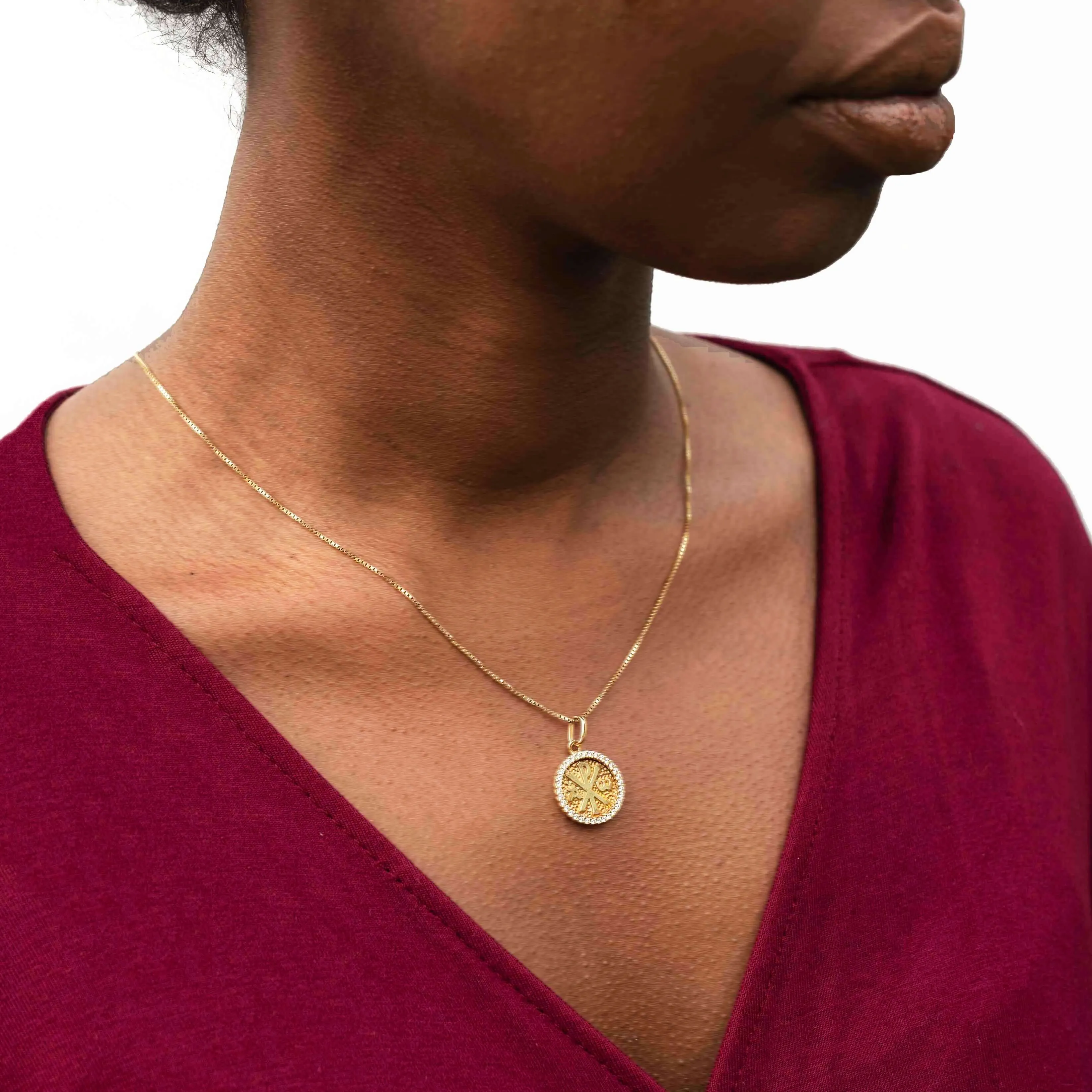 PEACE - PENDANT - GOLD