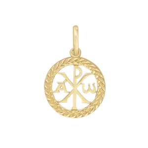 PEACE - PENDANT - VERMEIL SILVER