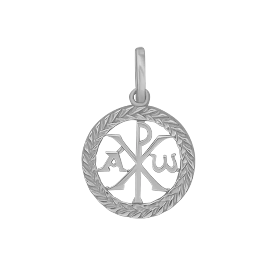 PEACE - PENDANT - WHITE GOLD