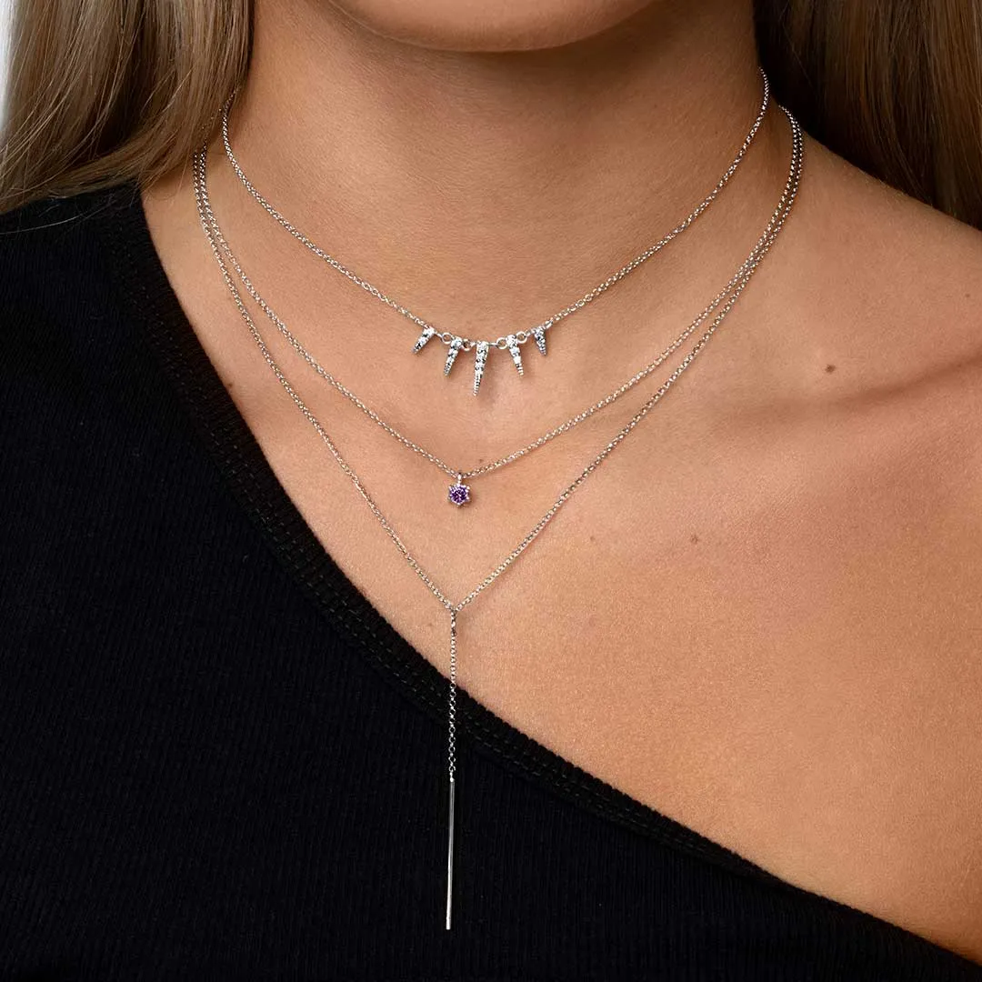Rolling Spark Necklace