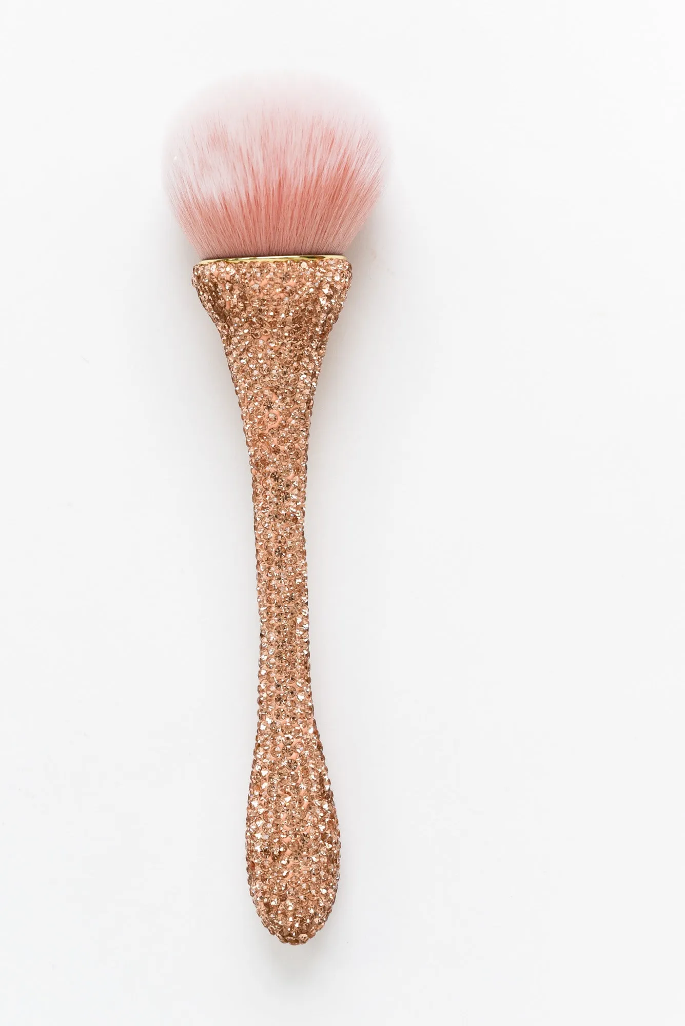 Rose Gold Diamante Cosmetic Brush