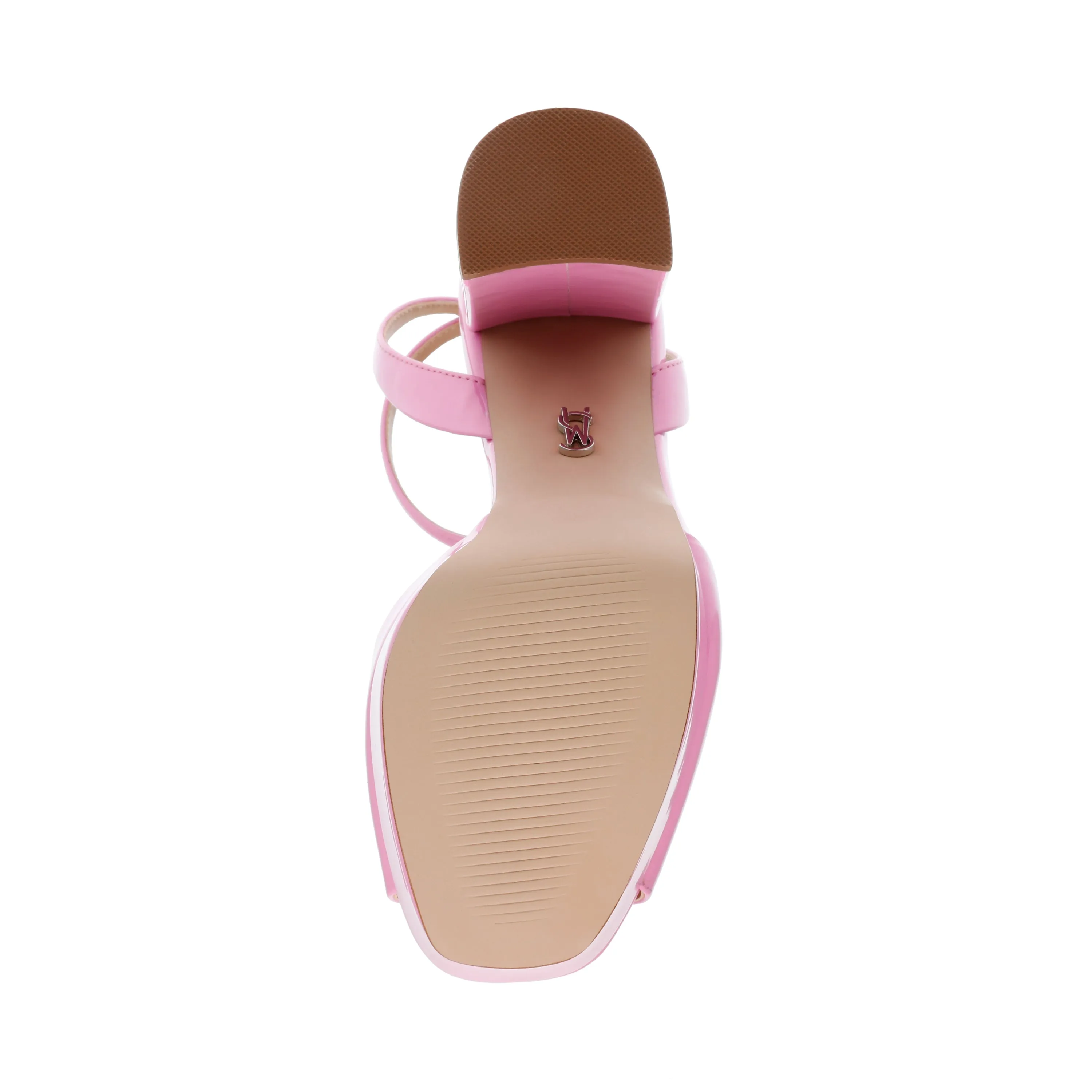 Sandalias De Tacón Lourdes Rosadas