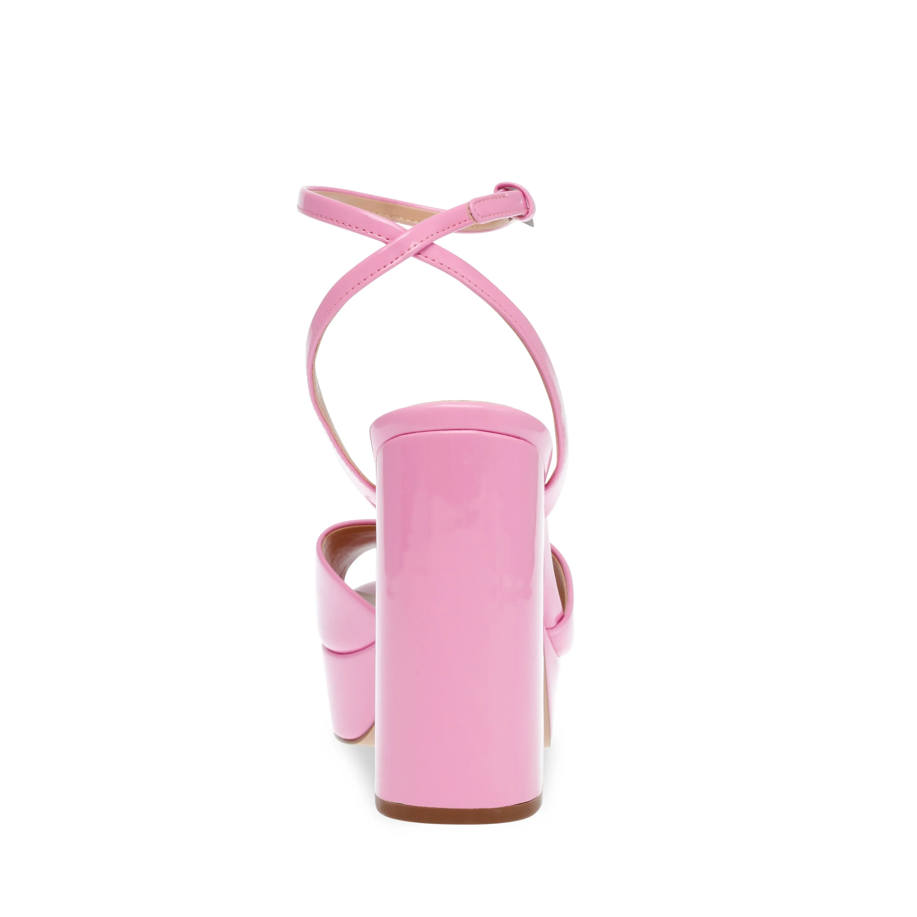 Sandalias De Tacón Lourdes Rosadas