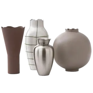 Vases Wavy Set 4