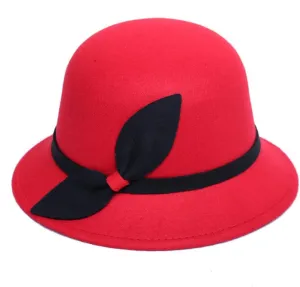 Wide Brim Hat Dress Hat for Women Ladies Church Wedding Cap Winter Hats for Women Church Hats